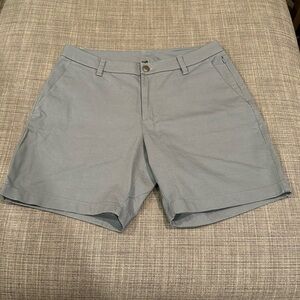 Lululemon ABC Commission shorts, 33”x7”, EUC, blue chambray